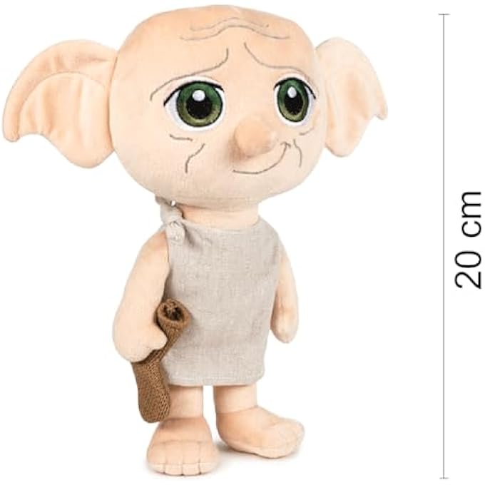 HARRY POTTER PLUSH FIGURES - DOBBY, SEVERUS SNAPE, OWL, TALKING MAGIC HAT & KEYRING - CUDDLY TOY/PLUSH TOY/FIGURE - Image 2